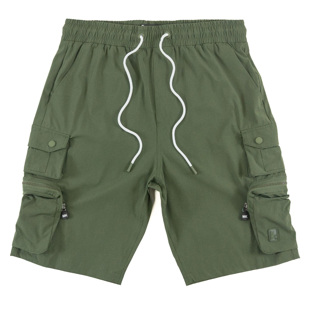 Makobi M633 Colton Nylon Spandex Cargo Shorts - Dark Olive