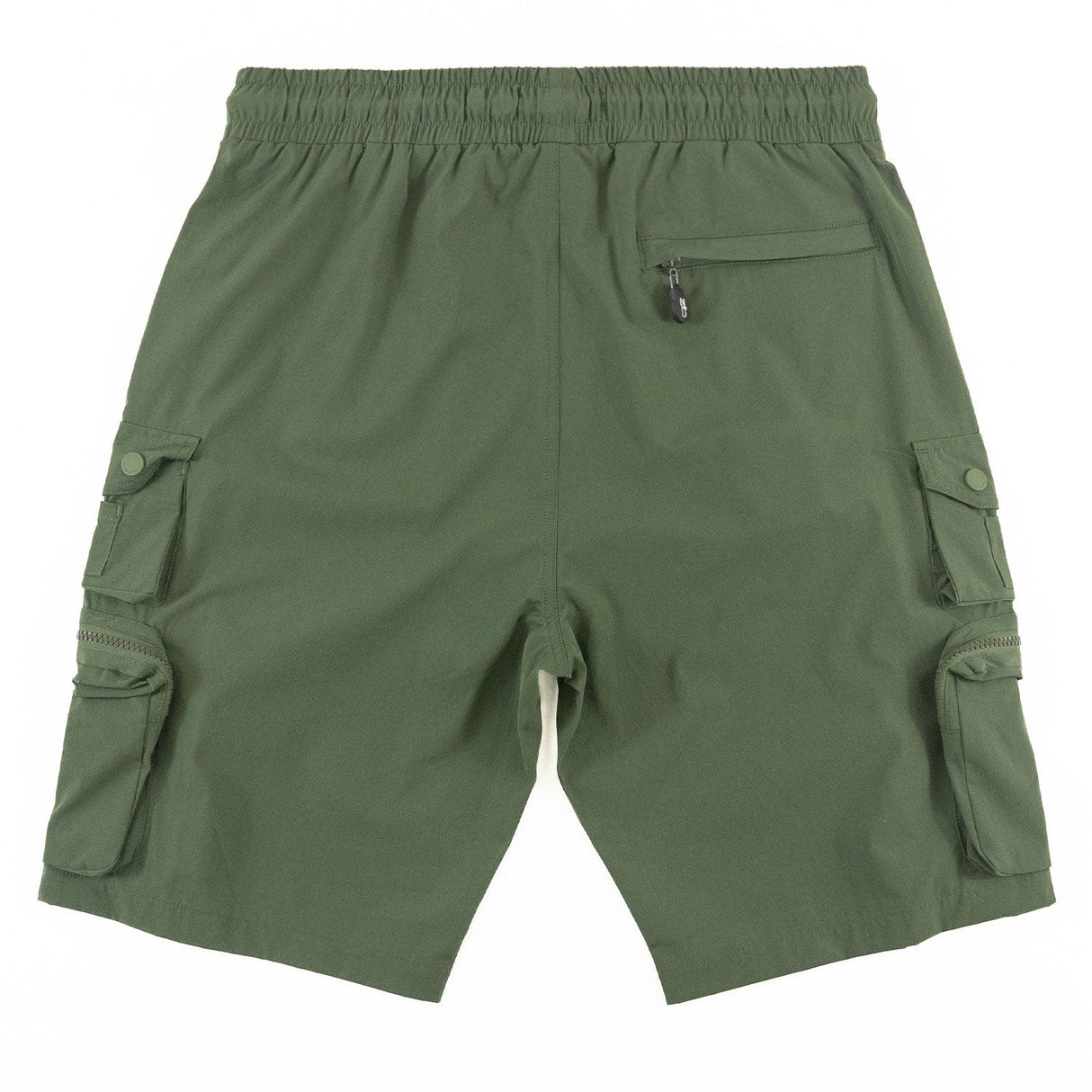 Makobi M633 Colton Nylon Spandex Cargo Shorts - Dark Olive