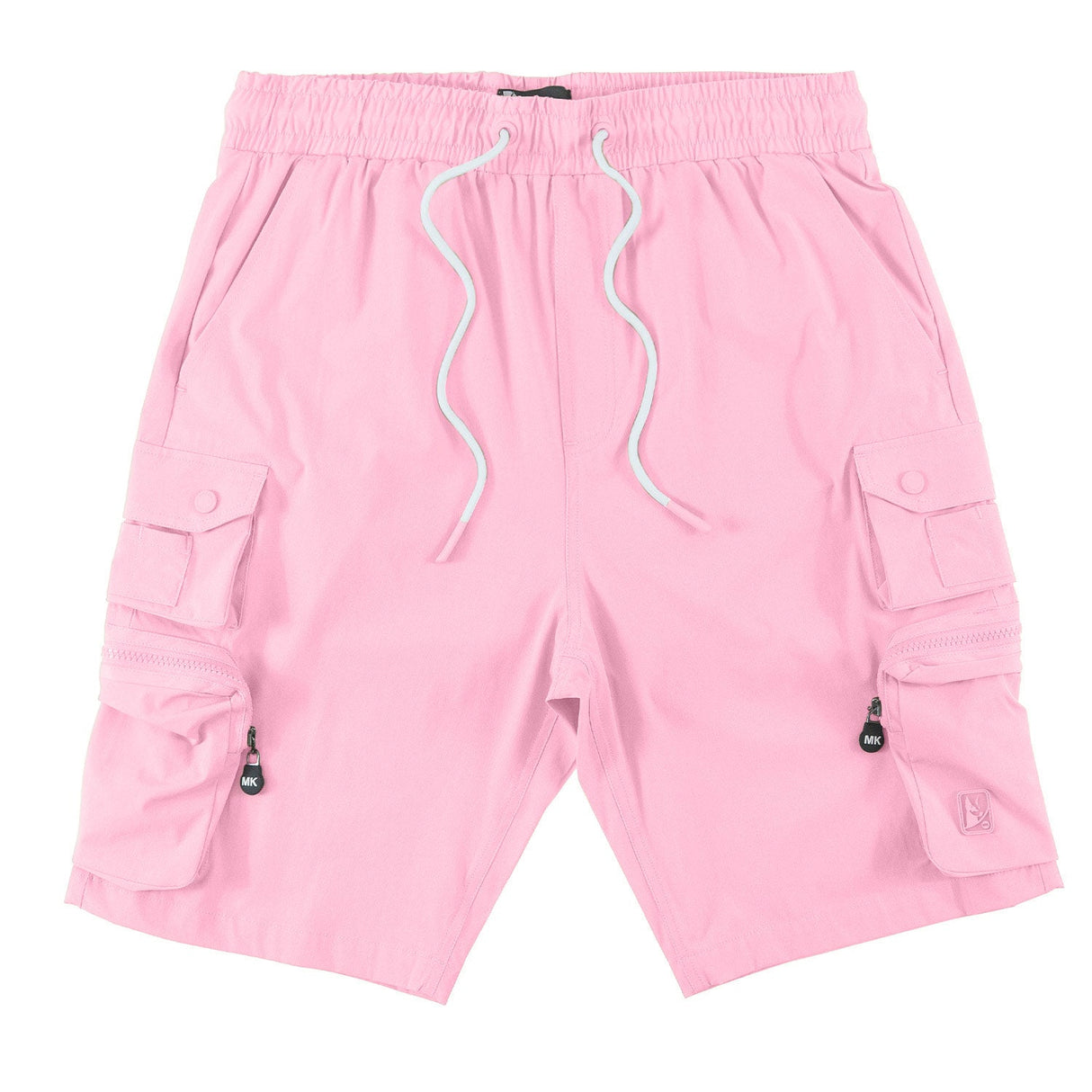 Makobi M633 Colton Nylon Spandex Cargo Shorts - Pink