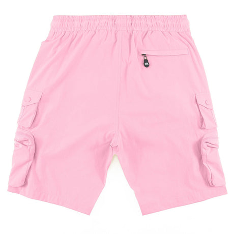 Makobi M633 Colton Nylon Spandex Cargo Shorts - Pink