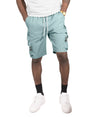 Makobi M633 Colton Nylon Spandex Cargo Shorts - Teal