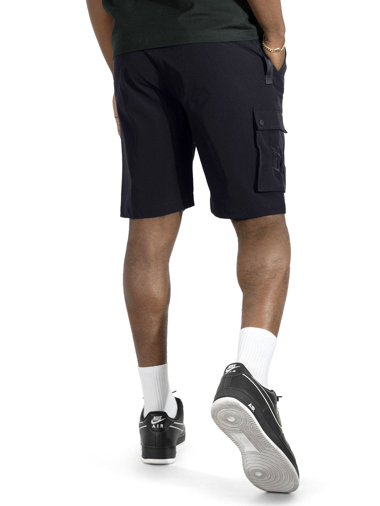 Makobi Nylon Shorts| M634 Adorni Shorts - Black