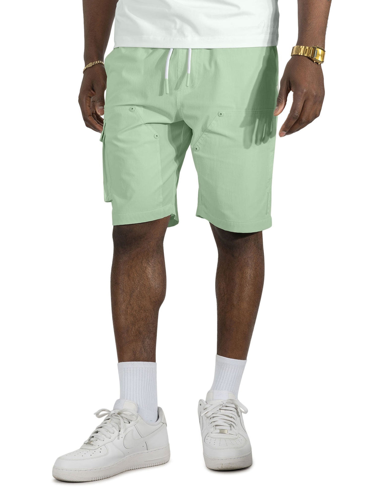 Makobi Nylon Shorts| M634 Adorni Shorts - Kiwi