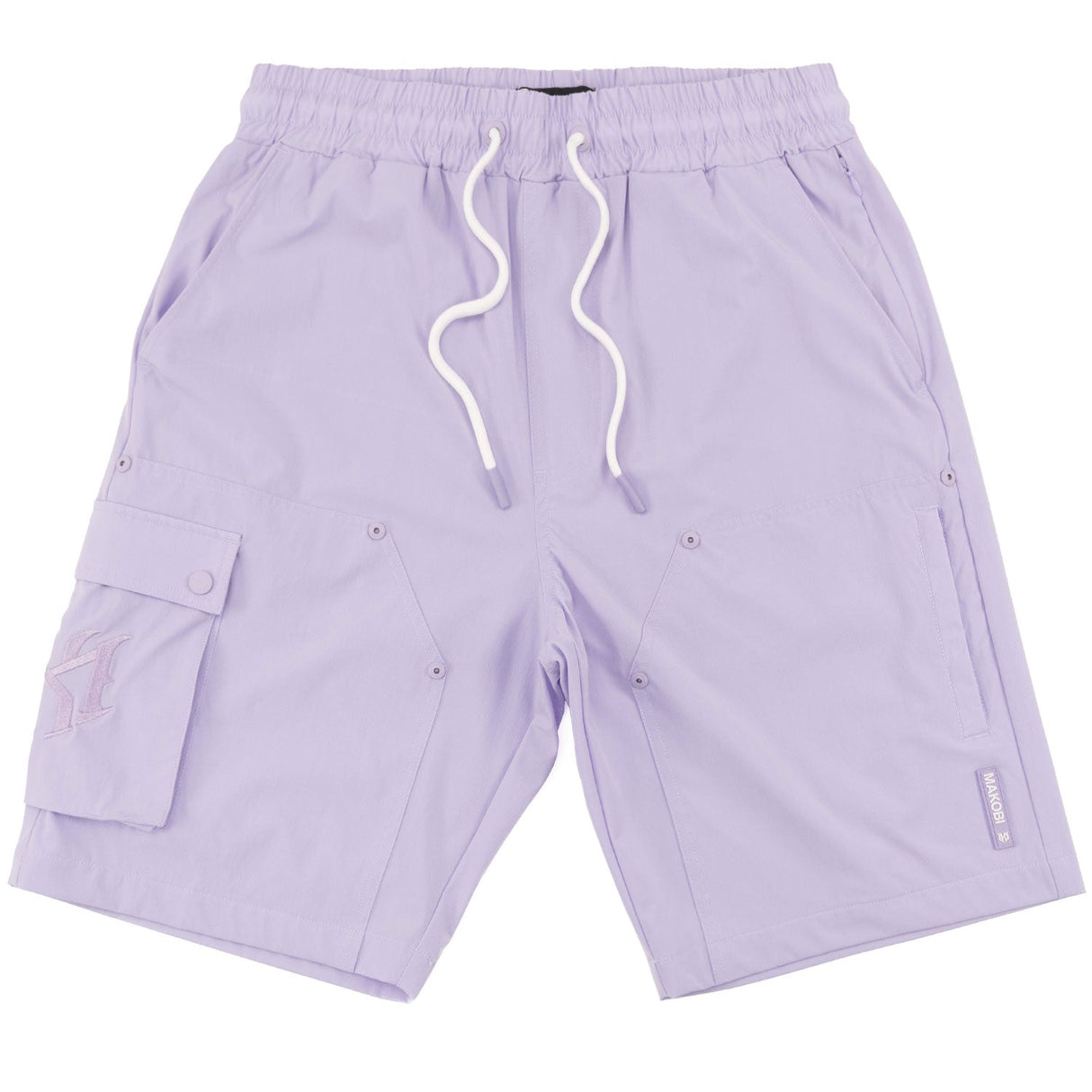 Makobi Nylon Shorts| M634 Adorni Shorts - Lavender