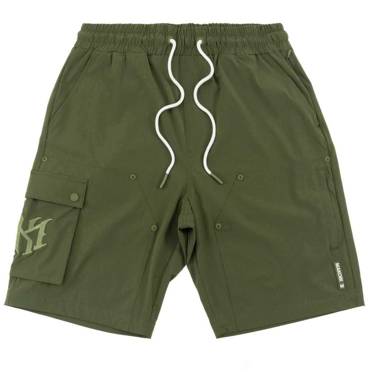 Makobi Nylon Shorts| M634 Adorni Shorts - Olive