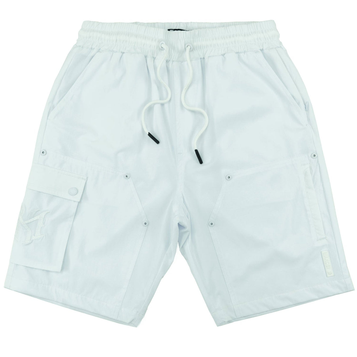 Makobi Nylon Shorts| M634 Adorni Shorts - White