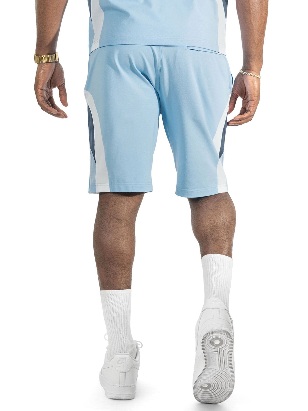 Makobi M398 Leone Short Set - Light Blue