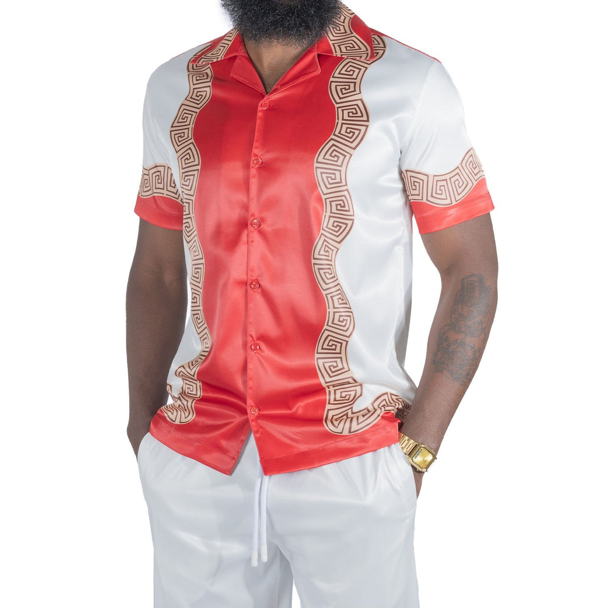 Makobi M821 Sassari Short Set - Natural