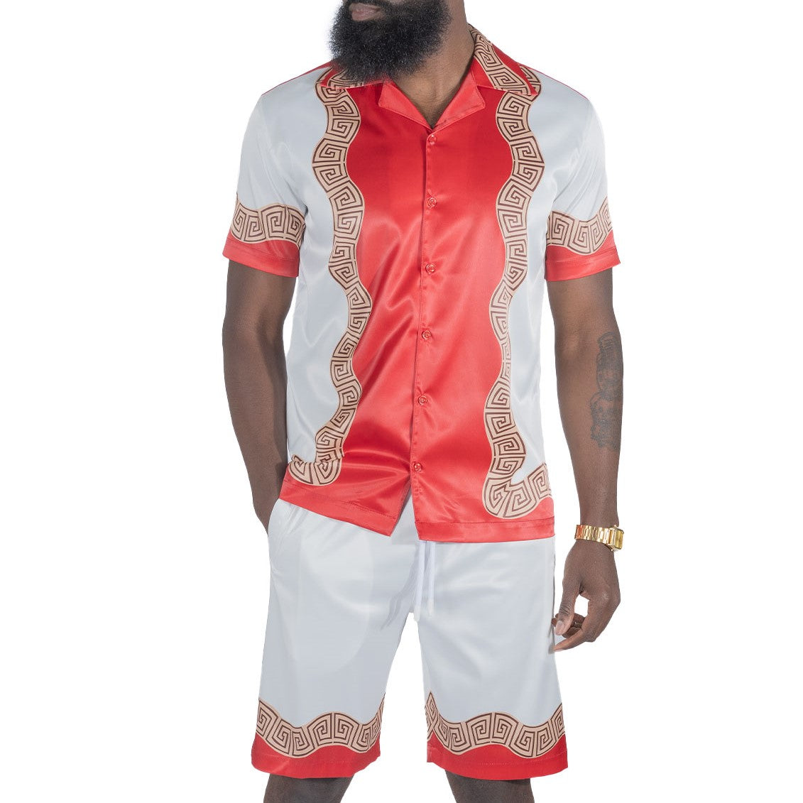 Makobi M821 Sassari Short Set - Natural