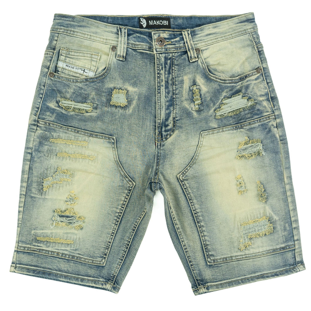 Makobi Denim Shorts | M904 Prego Jorts - Dirt