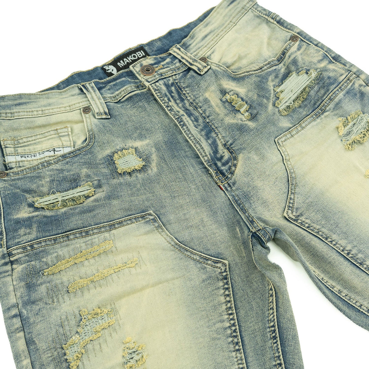Makobi Denim Shorts | M904 Prego Jorts - Dirt