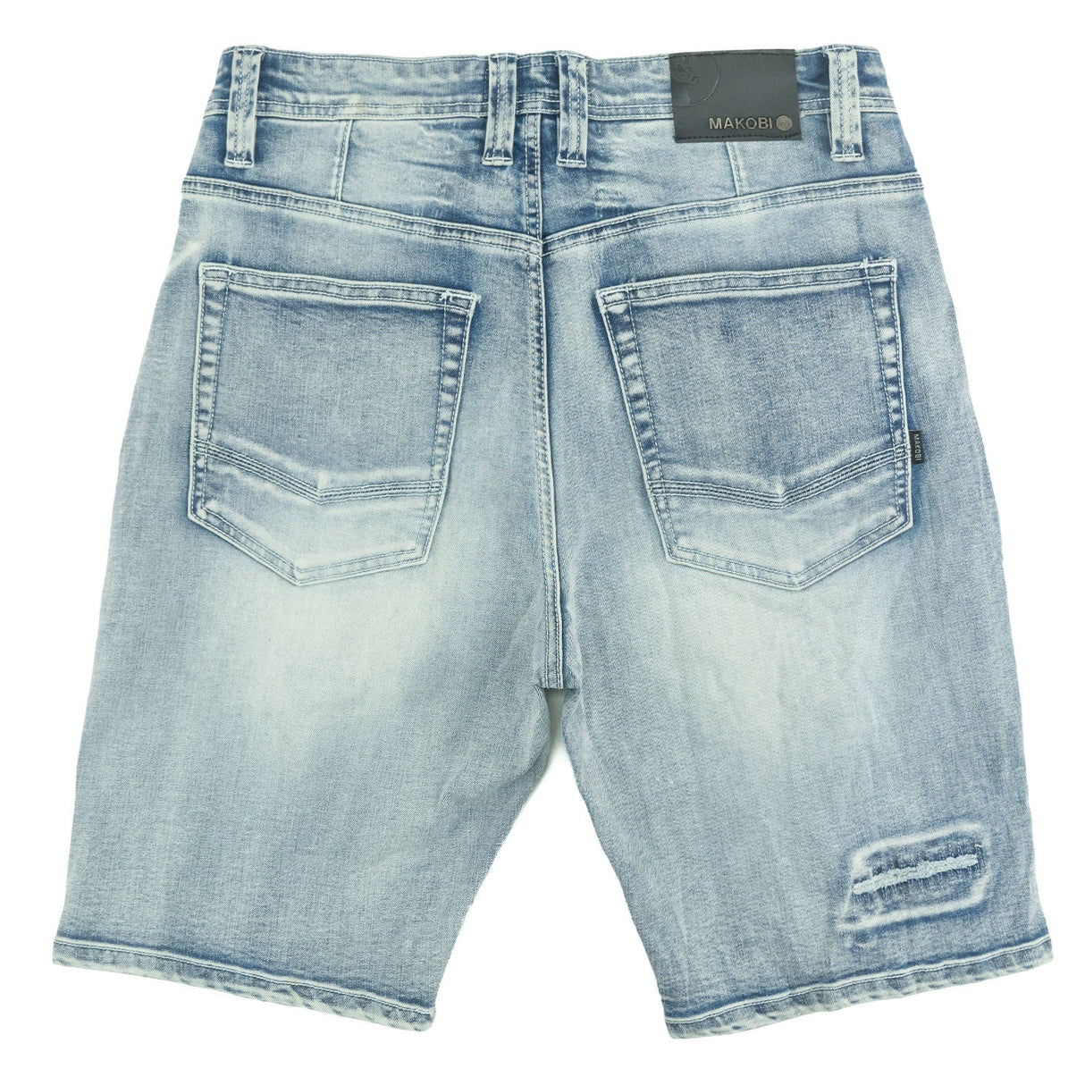 Makobi Denim Shorts | M904 Prego Jorts - Light Wash
