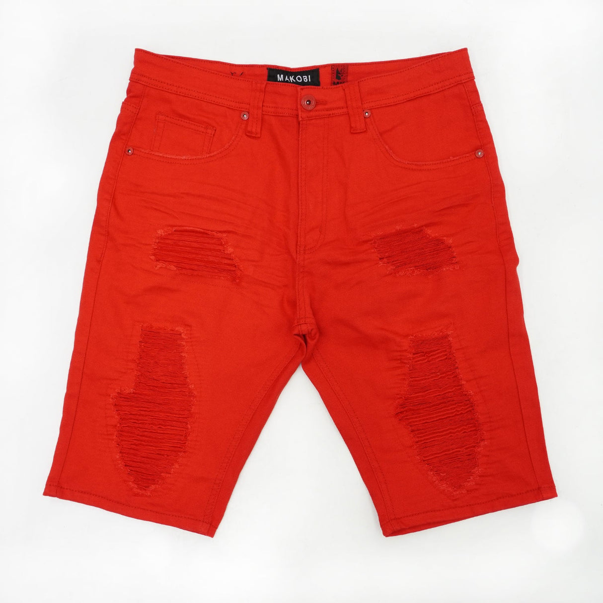 Makobi M971 Jordanelle Twill Shorts - Red