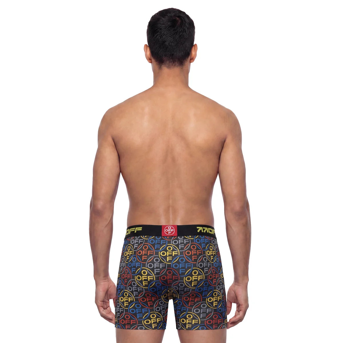 L/AB CO Off-White Logos AOP Boxer
