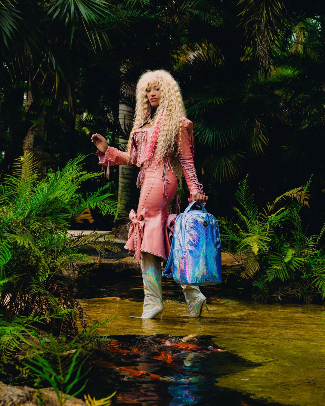 SprayGround AI The Ocean Mermaid Scales Dlxsv Backpack