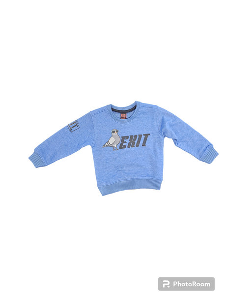 Exit - Kids Sweatshirt - Royal