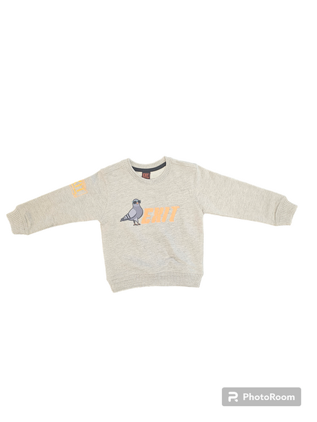 Exit - Kids Sweatshirt - Grey