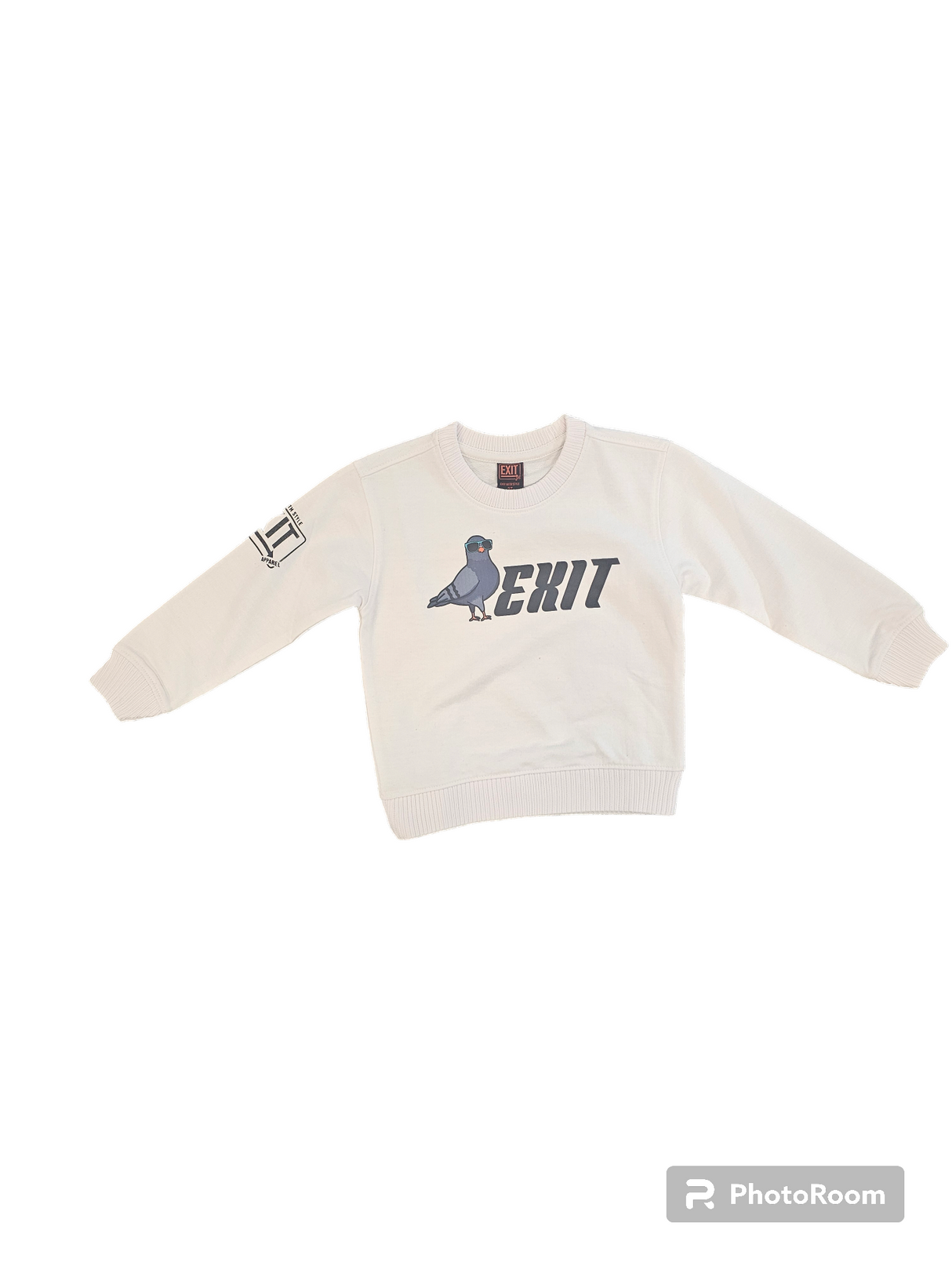 Exit - Kids Sweatshirt - White