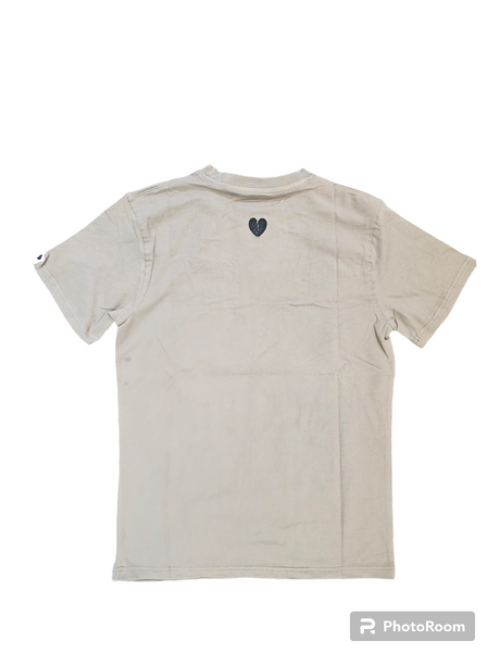 Focus Heartless Applique Shirt Harvest