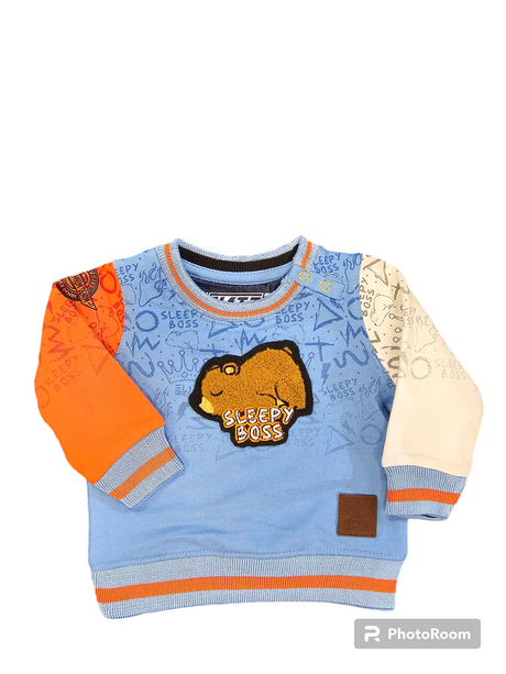 Elite- Infant - Shirt - Sleepy Boss - Blue