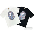 BAPE A BATHING APE T-SHIRT GRID CAMO