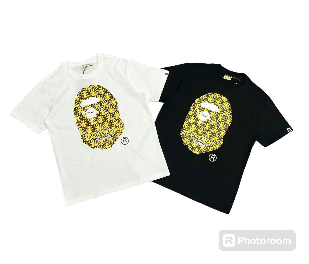 BAPE A BATHING APE T-SHIRT POKEMON BABY MILO