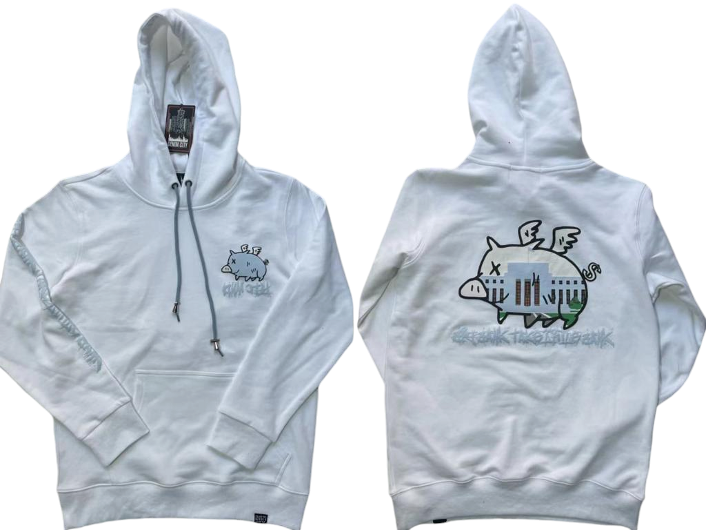 DENIM CITY BIG BANK HOODIES MULTI COLORS