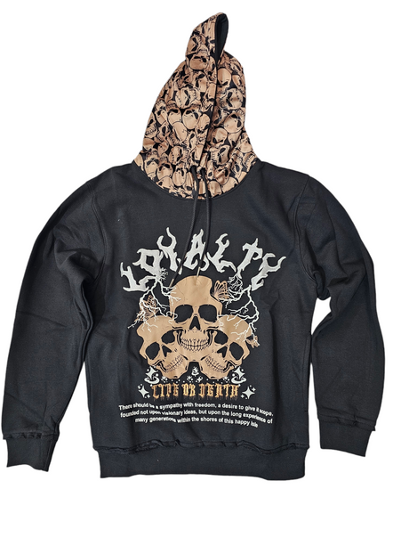 FOCUS LOYALTY SKULLS HOODIE MULTI COLORS