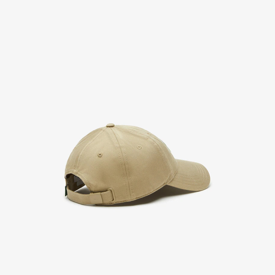 Lacoste UNISEX ADJUSTABLE ORGANIC COTTON TWILL CAP