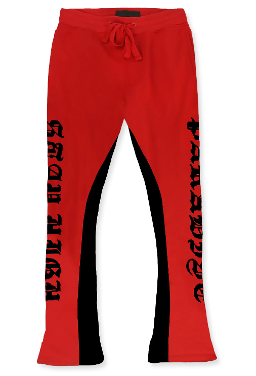 Casual Streetwear Red Fleece