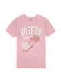 Outrank - T Shirt - Rose Up - Pink