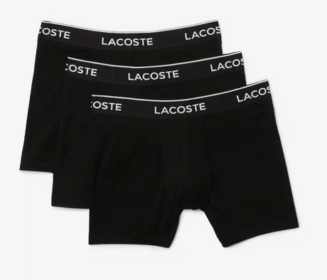 LACOSTE MEN'S LOW SPORT SOCKS 3- PACK