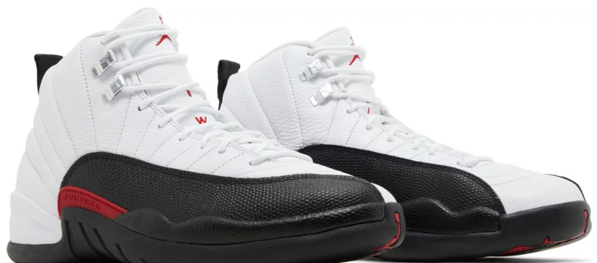 Jordan 12 High Top Red Taxi