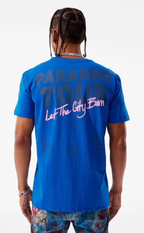 Jordan Craig - T Shirt - Paradise Tour Multi Colors