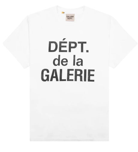 GALLERY DEPT Dept De La Galerie Classic Tee 'White'