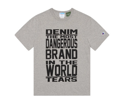 DENIM TEAR MISSION STATEMENT T- SHIRT MULTI COLORS