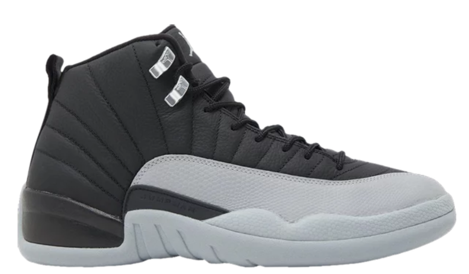 Jordan 12 High Top Wolf Grey Barons