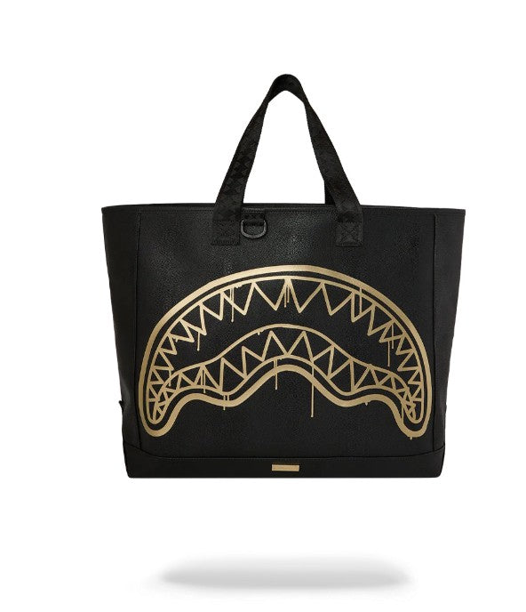 Sprayground That Gold Drip Beach Totte