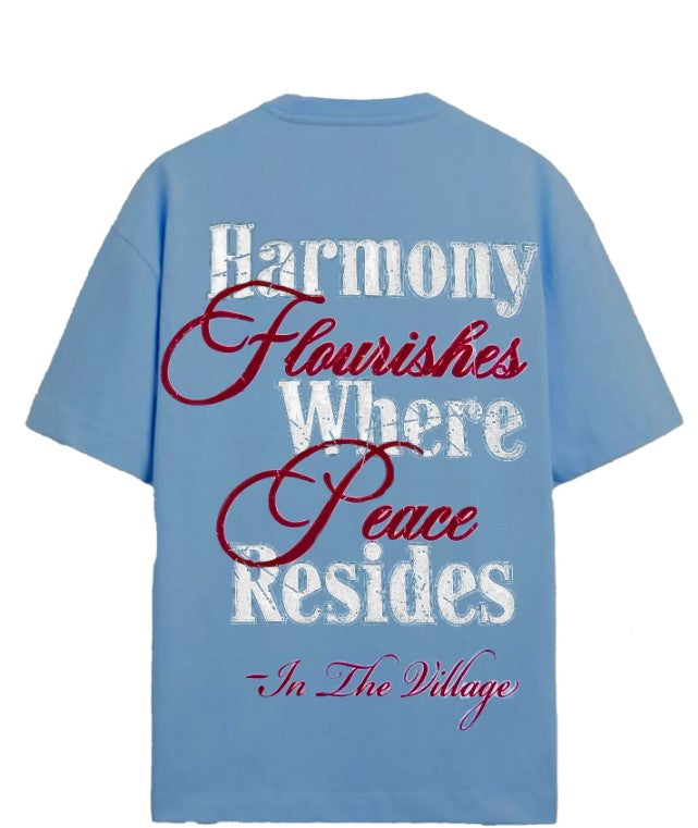 VILLAGE PEACE T-SHIRT MULTI COLORS