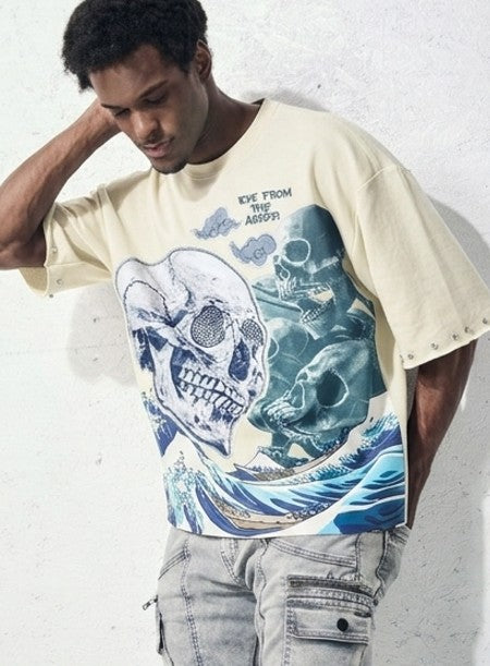 Pj Mark Rise From The Ashes Boxy T-Shirt Multi Colors