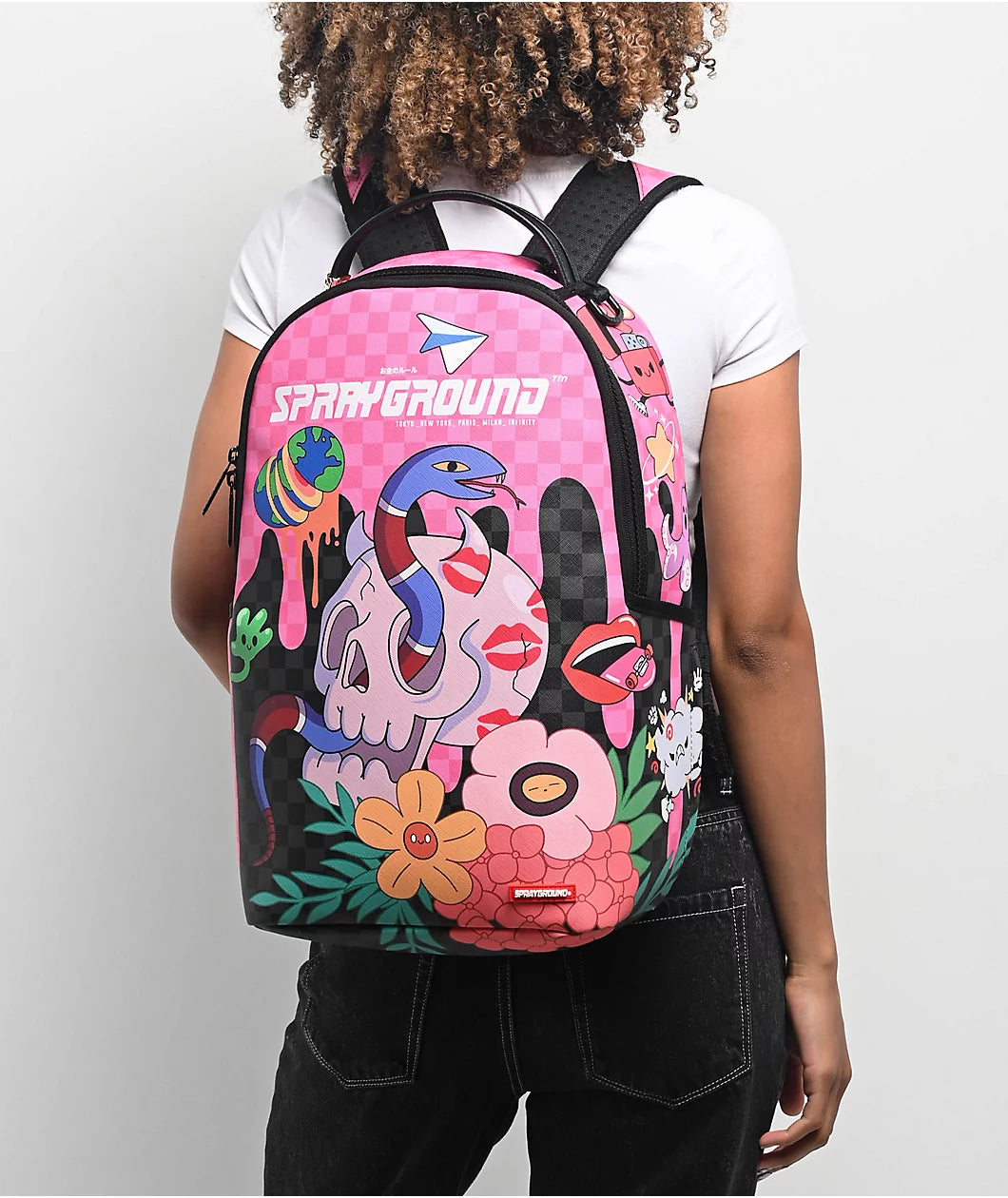 SPRAYGROUND WTF SKULL DRIP DLXSV BACKPACK