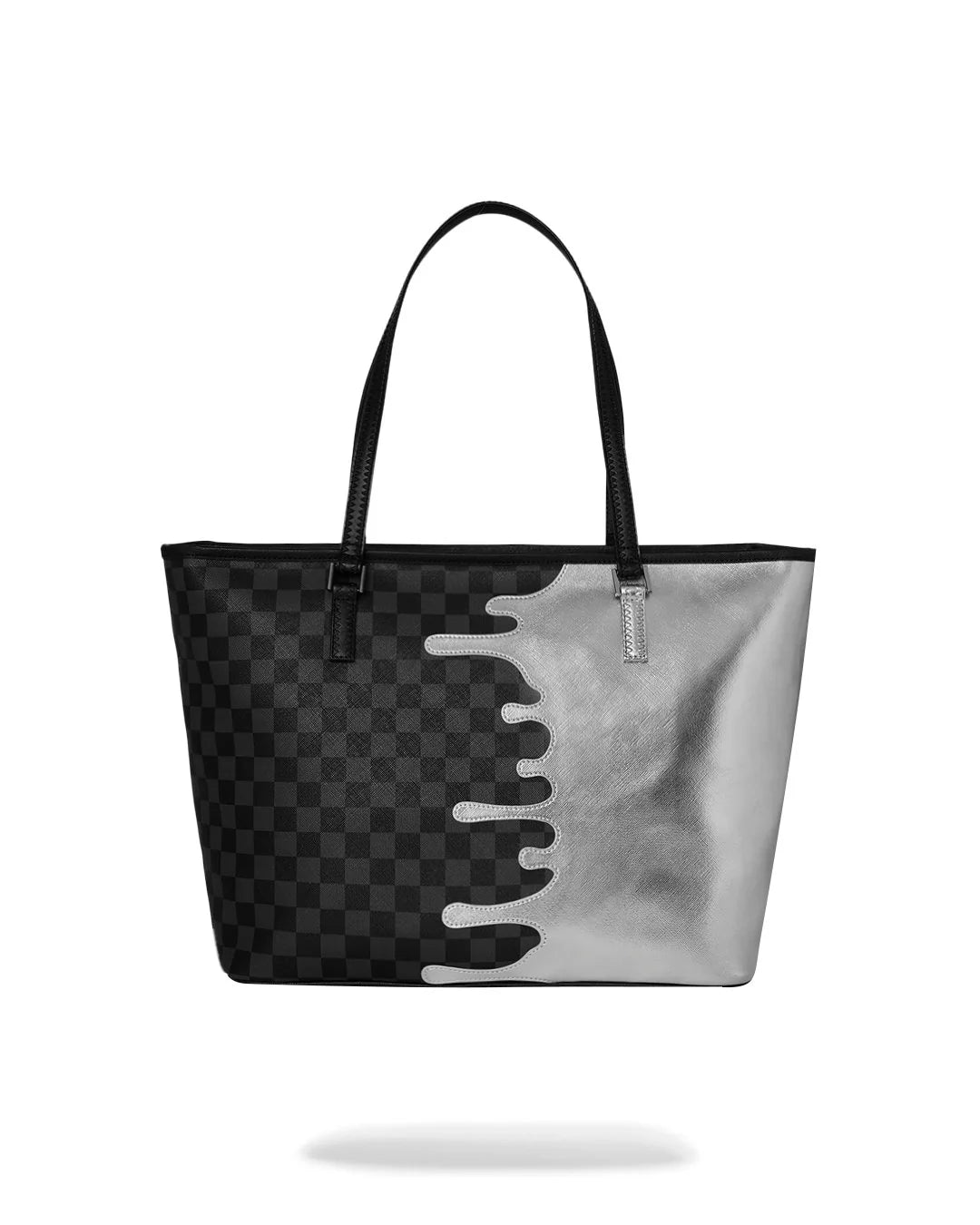 Sprayground Silver Side Drip Tote