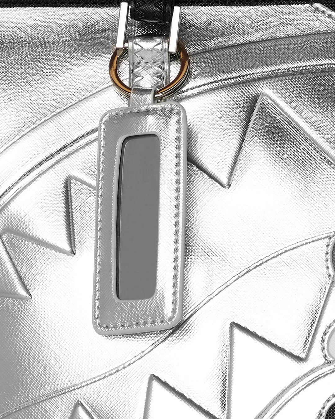 Sprayground Silver Side Drip Tote