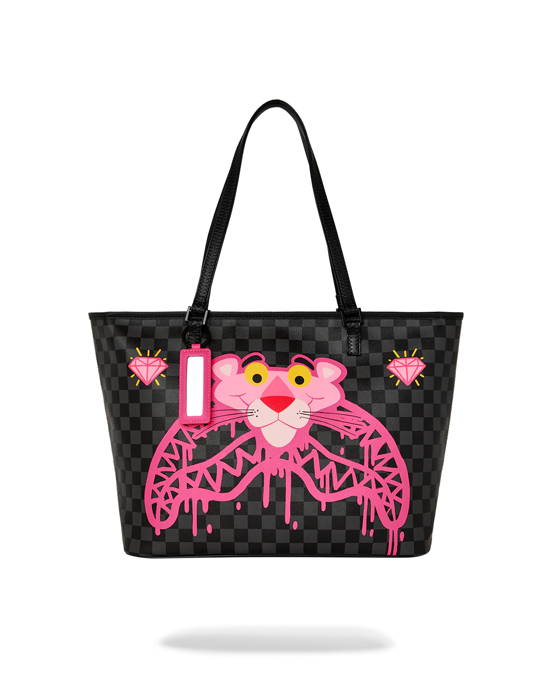 Sprayground Pink Panther Drippy Diamons Tote