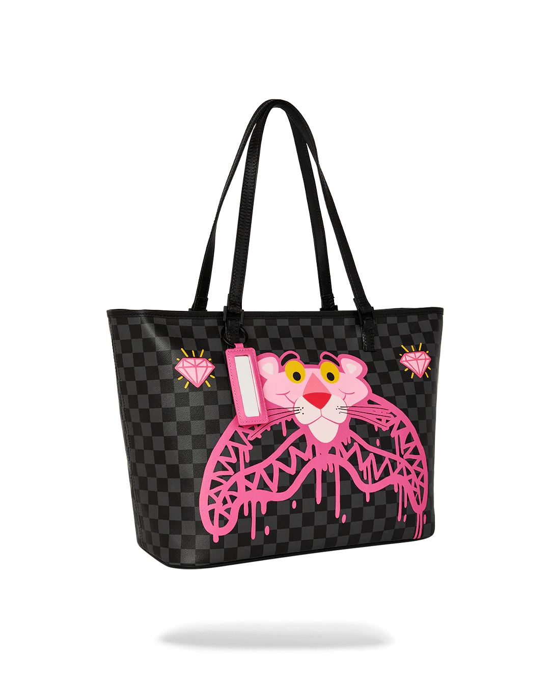 Sprayground Pink Panther Drippy Diamons Tote