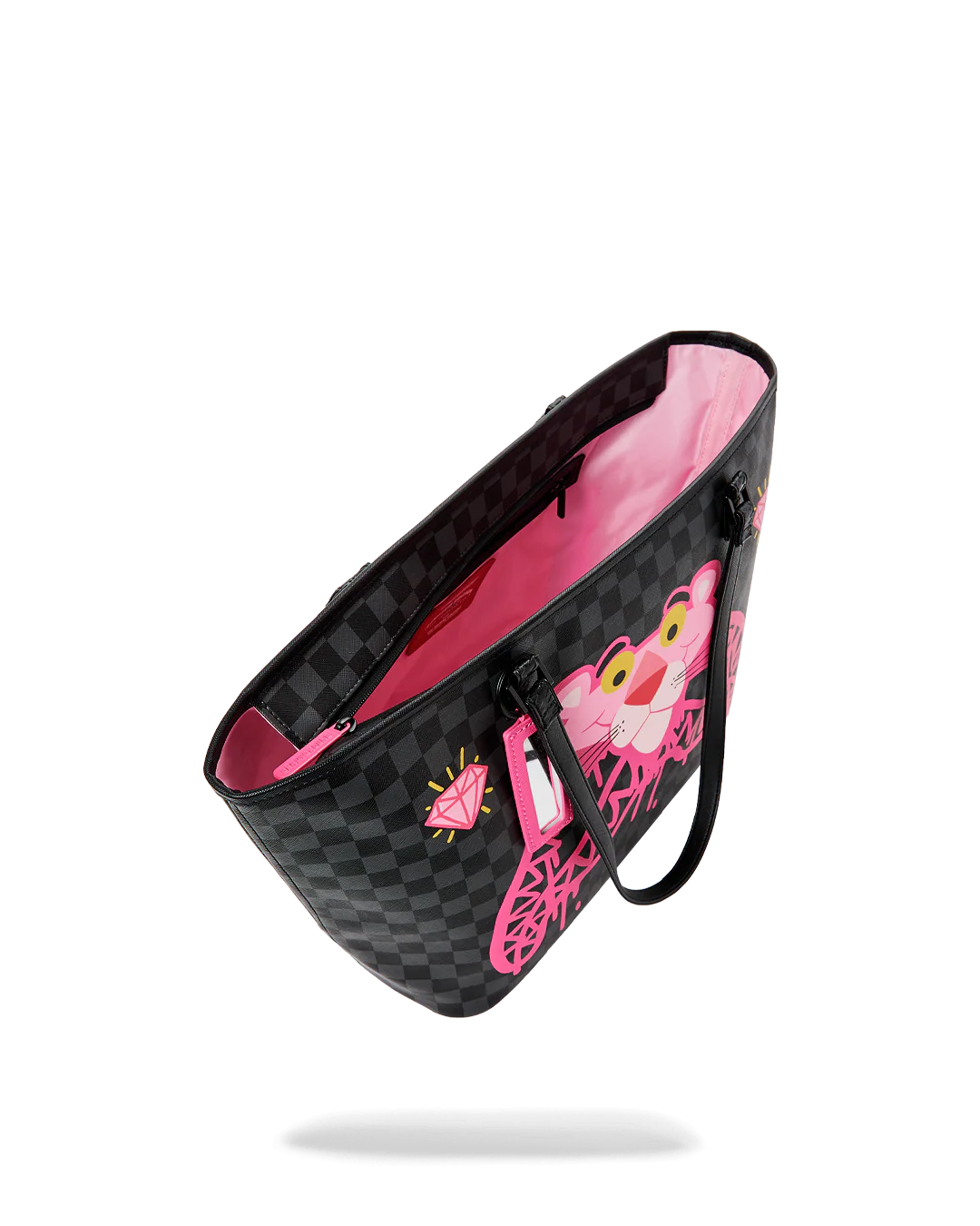 Sprayground Pink Panther Drippy Diamons Tote