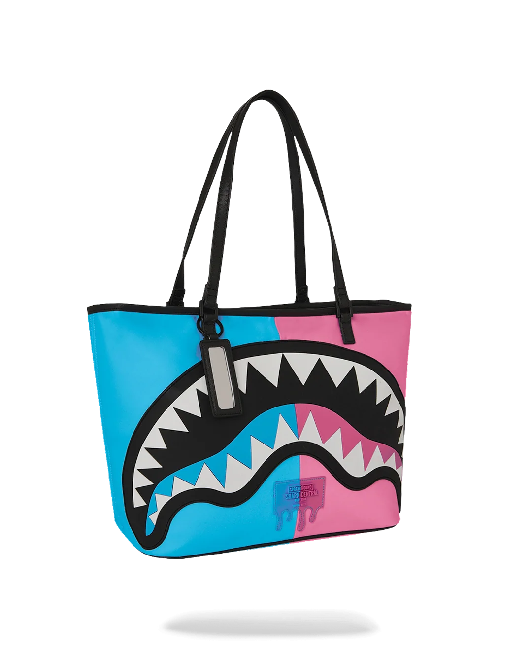 SprayGround Shark Central Cotton Candy Tote