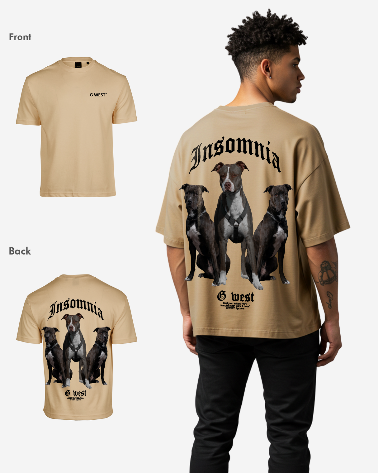 G West Oversized Pitbulltant Shirt