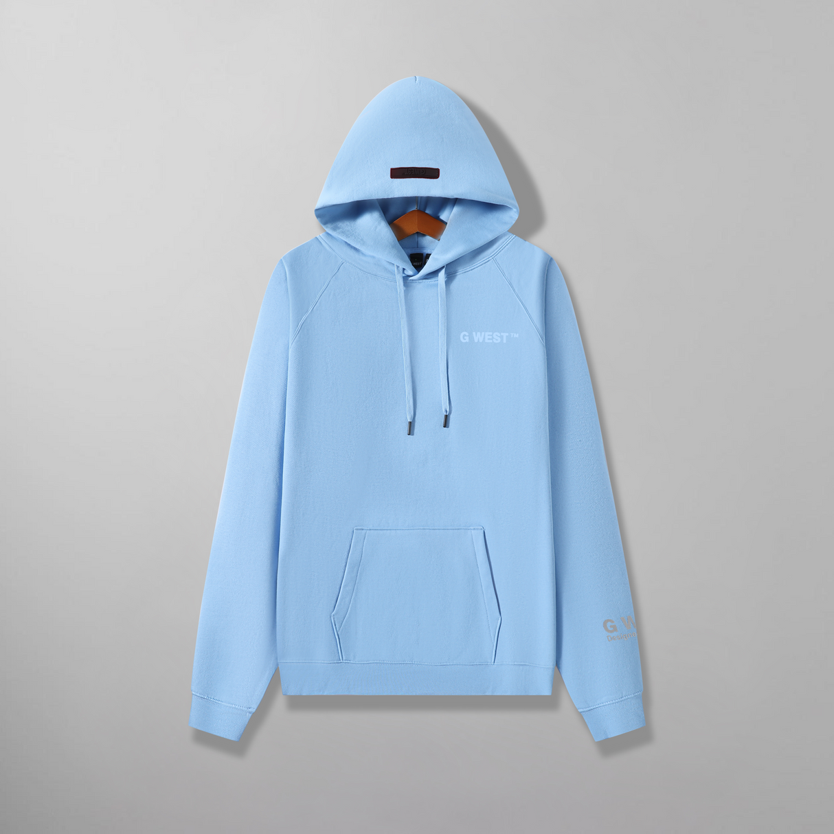 G WEST SMALL CHEST LOGO HOODIE