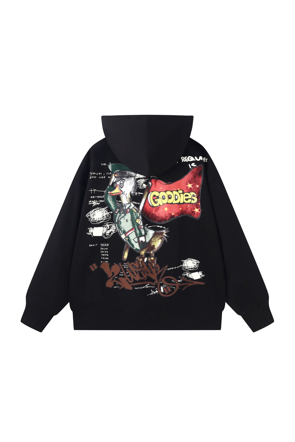 BLACK LABEL GOODIES HOODIE BLACK